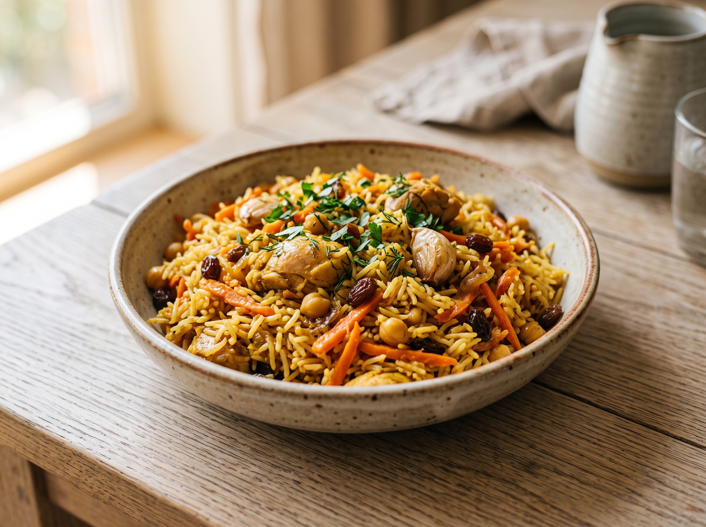 Плов с курицей